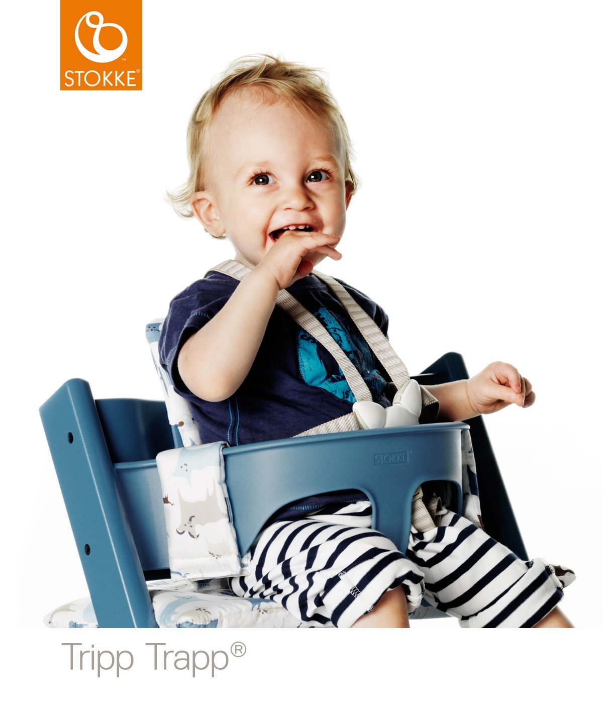 stokke baby set hazy grey