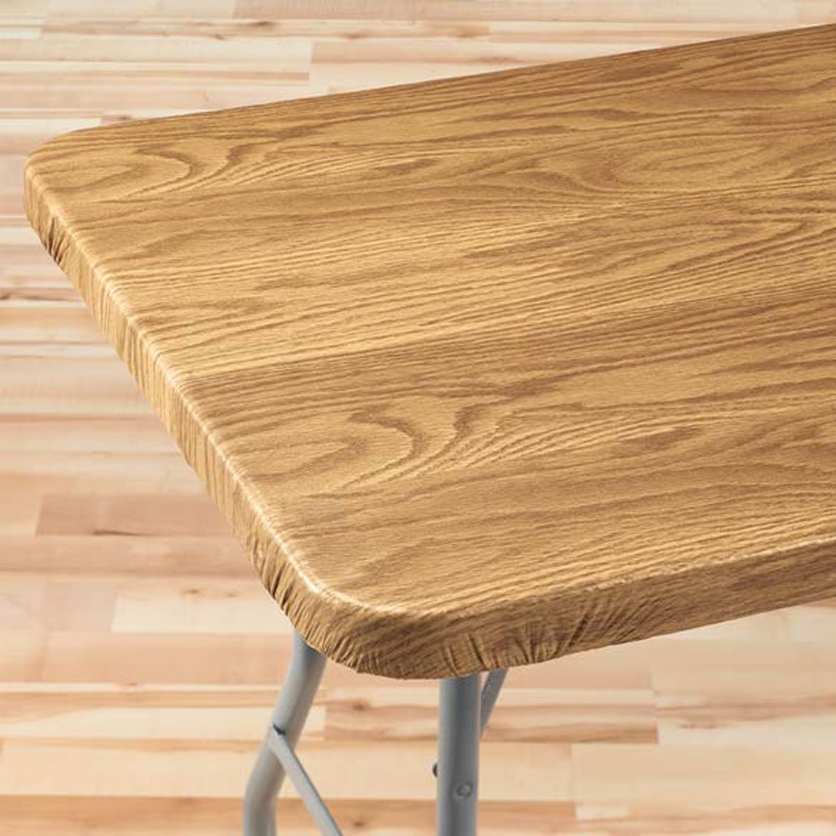Table Banquet Elasticized Vinyl Grain Wood Kimball Miles Cover Square 36 Table Covers,Patio
