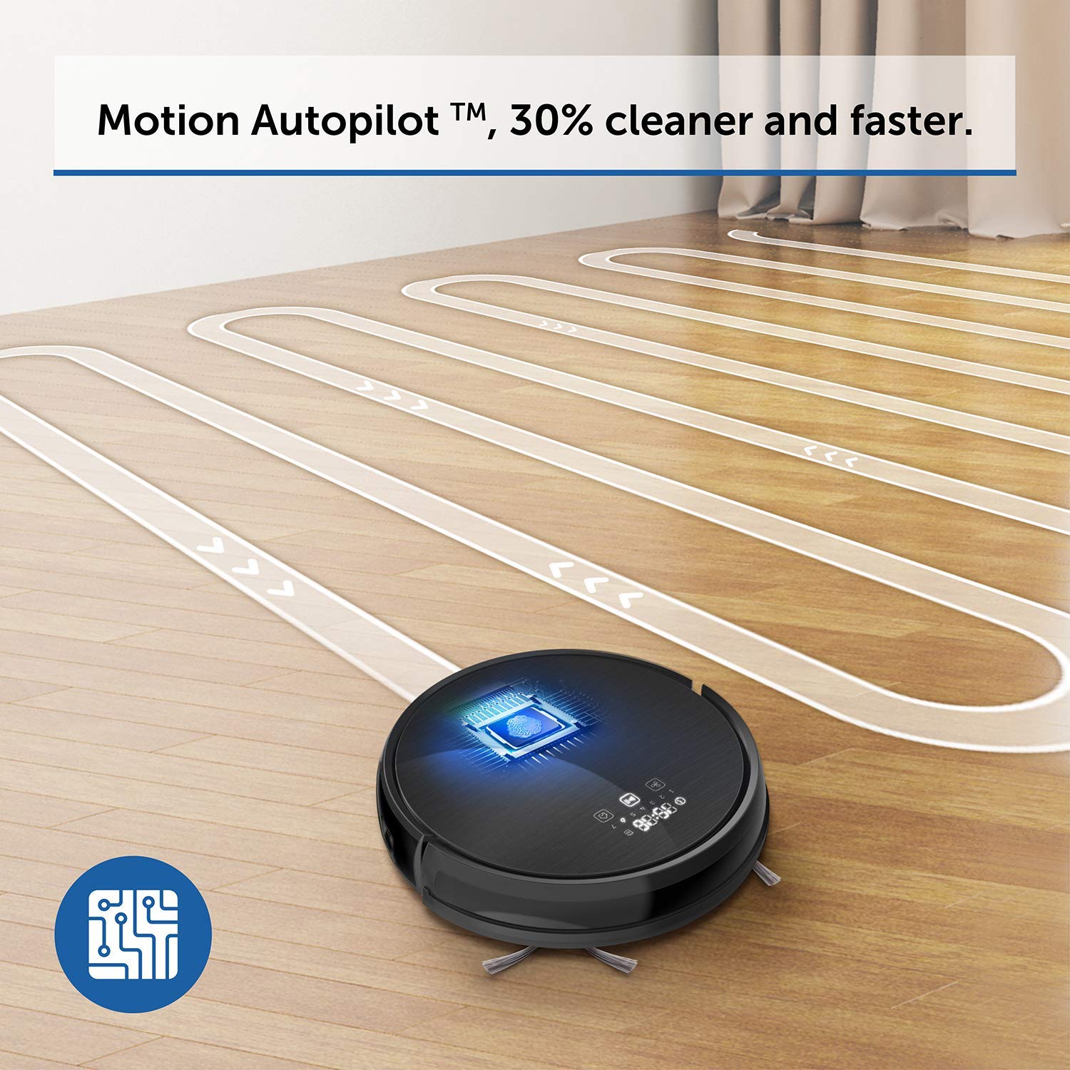 VAVA Robot Vacuum Cleaner 1300Pa Strong Suction SelfCharging Robotic