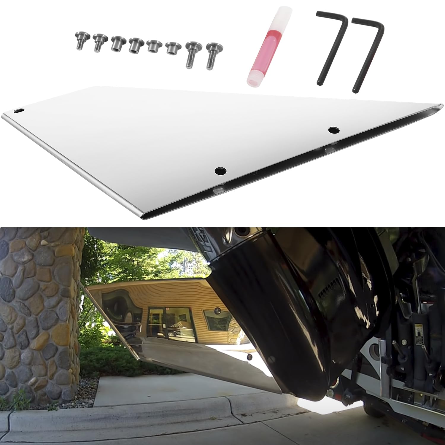 35-SS645 Skeg Guard for Mercury Yamaha Suzuki Marine Engines Marine ...