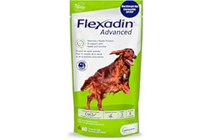 Vetoquinol Flexadin Advanced (with boswellia) – Dog Joint Supplement – One Unit a Day for Dogs