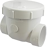Canplas 223281W PVC Backwater Valve, 1-1/2-Inch