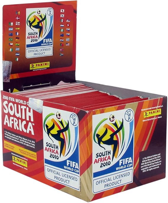Panini 2010 FIFA World Cup Sudáfrica - 1 Caja, 100 Paquetes por Caja (Paquete de 100): Amazon.es: Juguetes y juegos