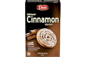 Dare Ultimate Cinnamon Danish - Crunchy Sandwich Cookies with Real Cinnamon 300g Single Unit