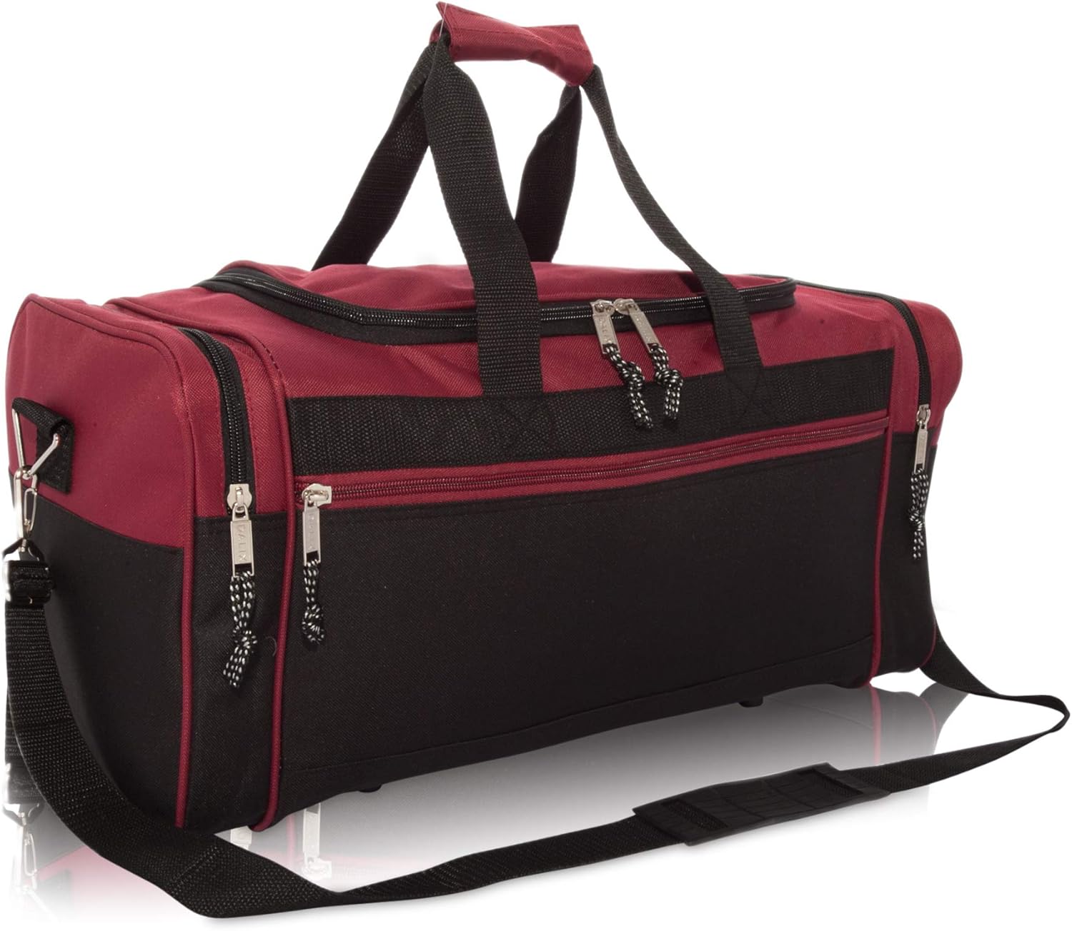 DALIX 21" Blank Sports Duffle Bag Gym Bag Travel Duffel