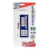 Pentel Hi-Polymer Block Eraser, Super XL