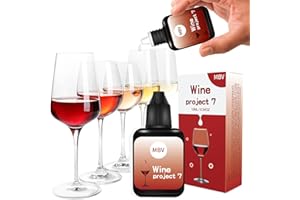2 Bottles Wine Filter Drops, Natural Red White Wine Tasteless Purifier, Wine Accessorie for Wine Lovers, Reduce Wine Sulfite 