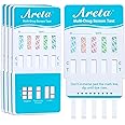 Areta Multi-Drug Screen Test for Marijuana (THC), Cocaine, Amphetamine, Morphine, Methamphetamine, 5 in 1 Home Urine Drug Testing Kit 5 Pack -#ADTP-254