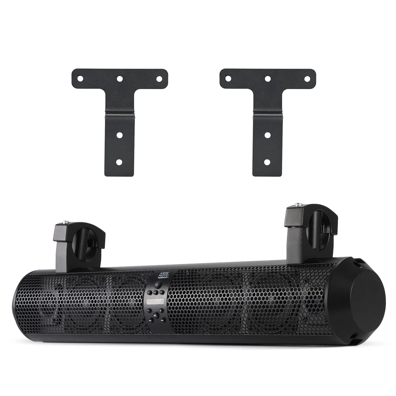 Photo 1 of *****MINOR SCRATCHES**** KEMIMOTO 28-Inch UTV Sound Bar with 2 Tweeters & 4 Subwoofers, Bluetooth-Compatible, AUX & USB Ports, 500W, Both Fits 1.56"-2.25" Roll Bars & Golf Cart Mounts