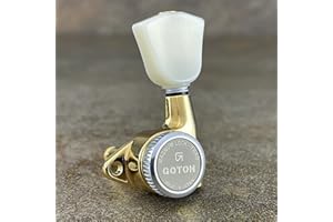 GUITAR TOOLS INTERNATIONAL Gotoh Magnum Lock Trad Tuners SG301 MG-T- P4N - Gold - 3 per side - For Les Paul - 05112GYTX
