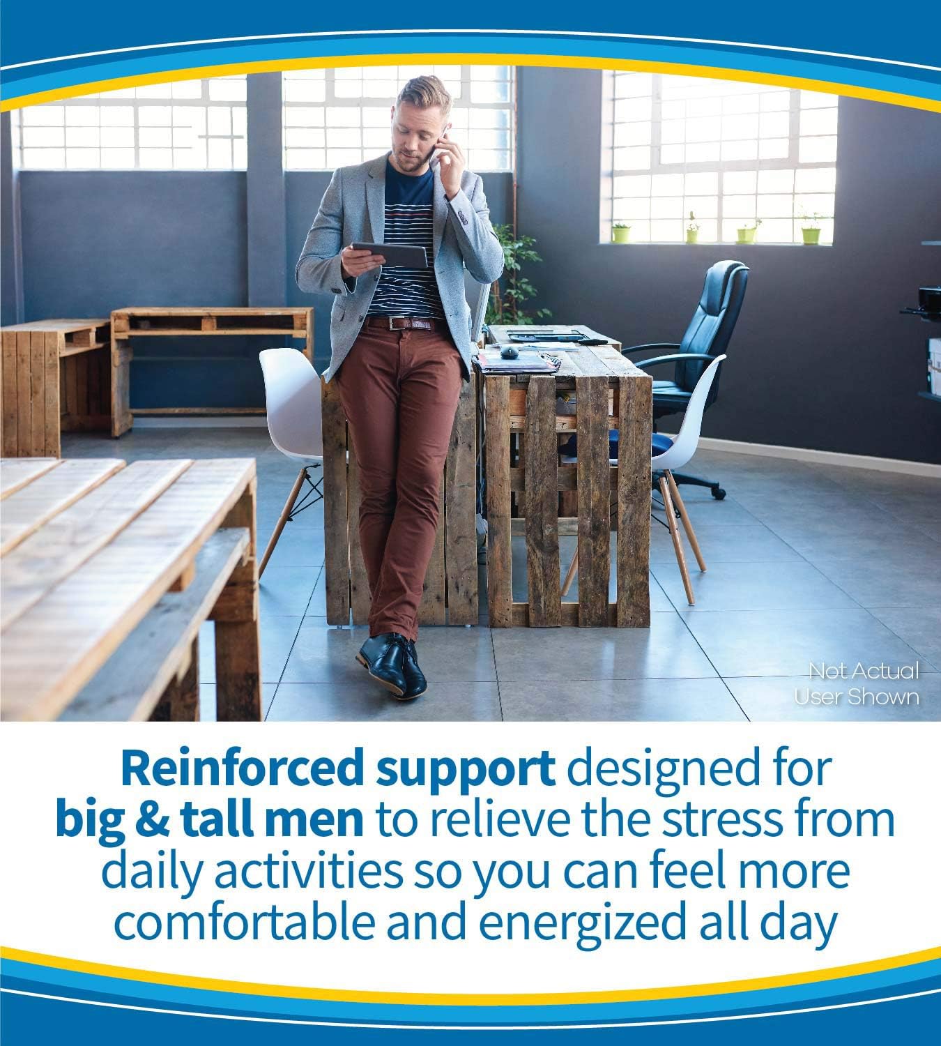 Dr. Scholl’s EXTRA SUPPORT Insoles // Superior Shock Absorption and Reinforced Arch Support for Big & Tall Men To Reduce Muscle Fatigue so You Can Stay on Your Feet Longer (for Men's 8-14): Health & Personal Care