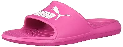 puma slides mens purple