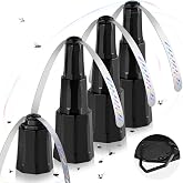 hyxjzh Fly Fans for Tables, Bug Fans with Holographic Blades, Battery Operated Fly Repellent Fan, Keep Flies Away from Picnic