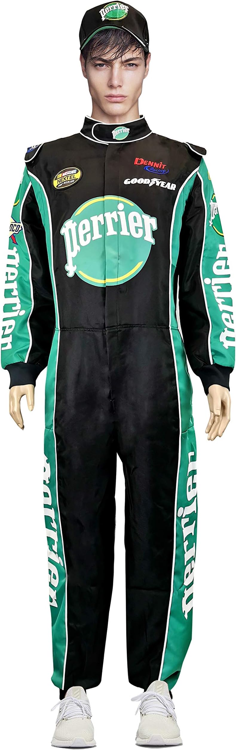 Jean Girard W/Cap Jumpsuit Costume Talladega Nights Perrier