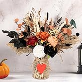RyddeligHome Deluxe Centerpieces for Dinner Table, Fall Centerpieces for Tables, Coffee Dining Table Centerpiece Decor for Home, Christmas Thanksgiving Winter Decorations, Centro De Mesa De Otoño