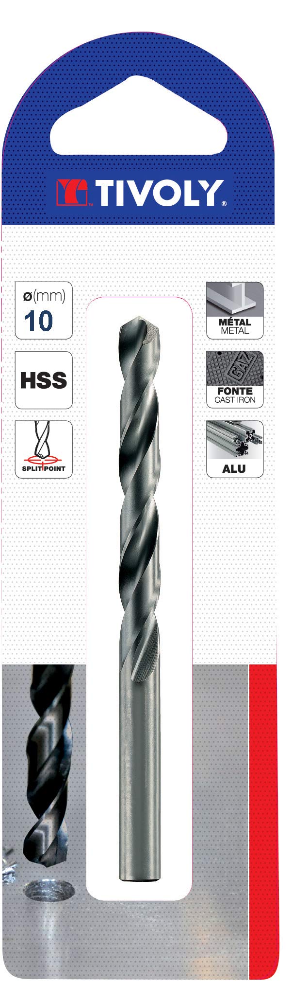 Tivoly 11436720850 TX Metal Drill Bit Diameter 8.5 mm