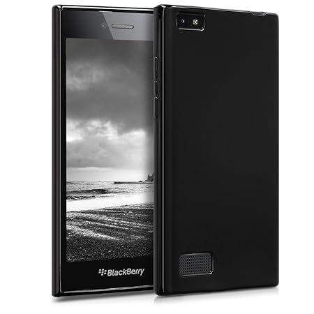 kwmobile BlackBerry Leap Hülle - Handyhülle für BlackBerry Leap - Handy Case in Schwarz matt