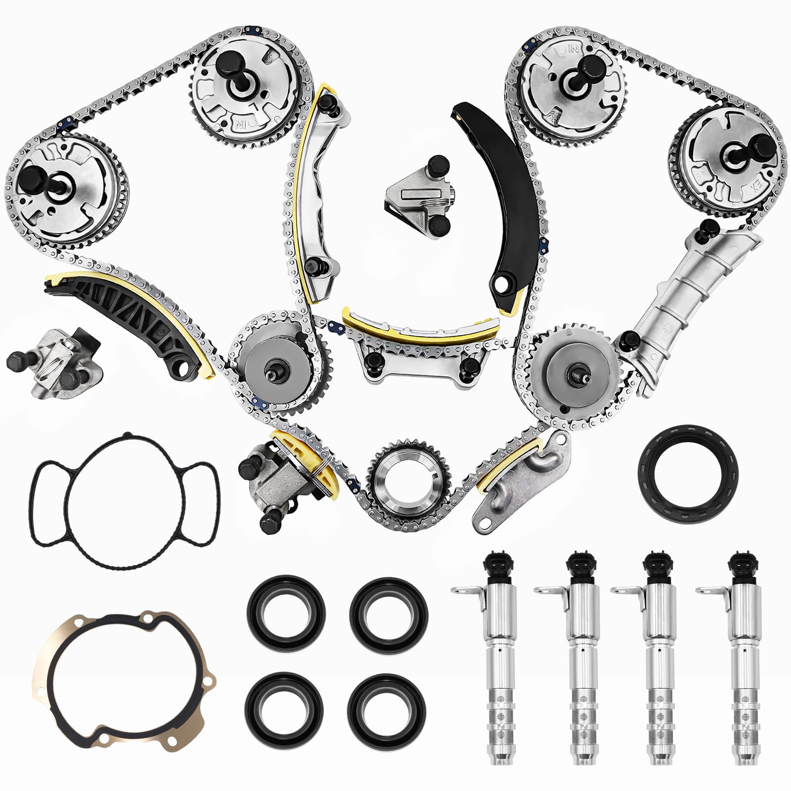 3.6 Timing Chain Kit w/VVT Sprocket VCT Solenoid
