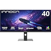 INNOCN 40" Ultrawide Monitor 3440 x 1440P 144Hz Gaming FreeSync HDR400 21:9 PC Computer IPS Display, Screen Split PIP/PBP for Editing/AI Workflow, USB C 90W, HDMI, DP, Height Adjustable, Black