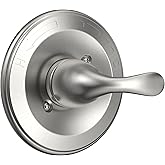 Replacement for Delta Classic 13 Series Single-Function Shower Valve Trim Kit, Shower Handle, Brushed Nickel Shower Trim Kit 