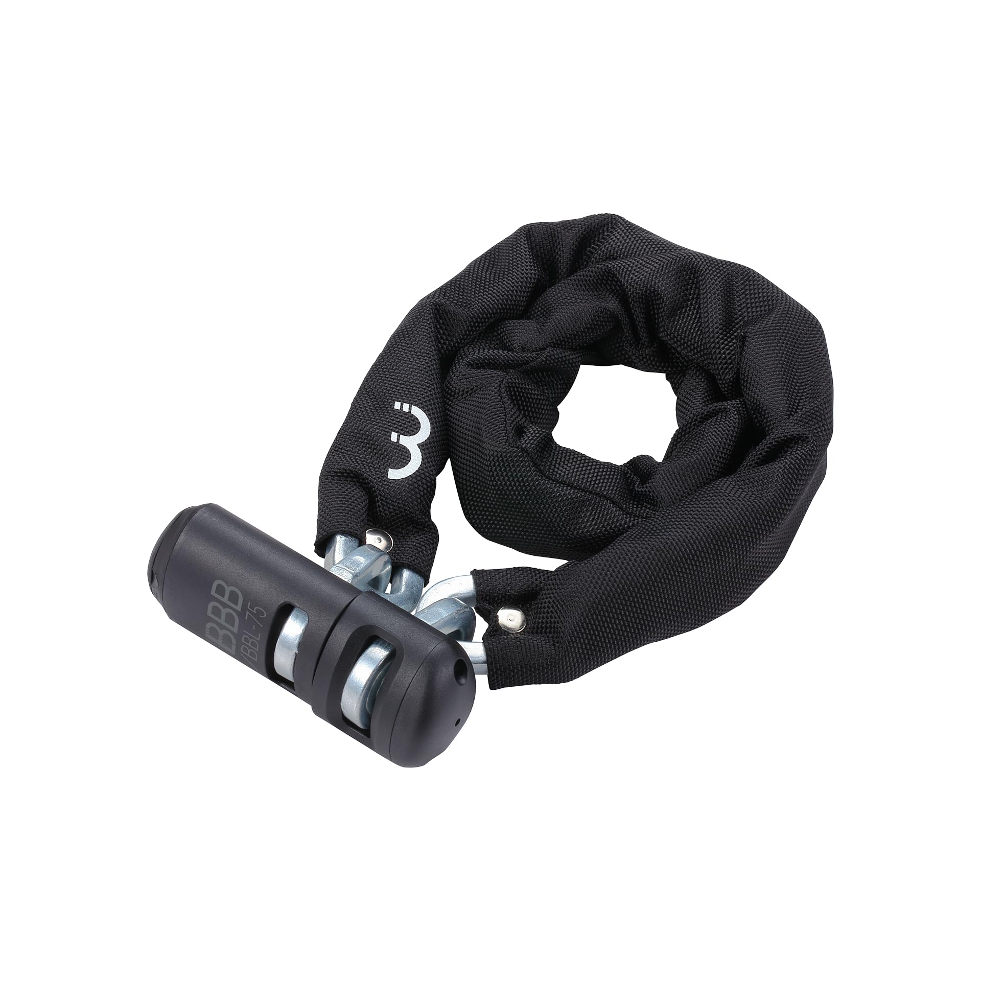 BBB Cycling BBL-75 Cyclelock SecureChain ART2 / Sold Secure Silver, Black, 9 mm x 900 mm