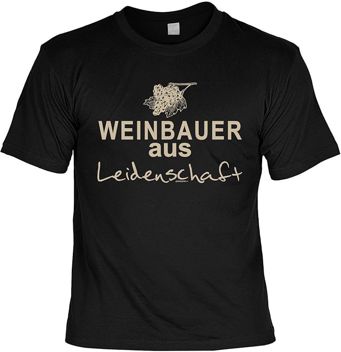 Winzer Landwirt/Bauern SprücheMotiv TShirt GeschenkShirt