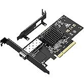 10Gb SFP PCIe Network Card with Intel 82599(X520-DA1) Controller, VIMIN 10G Ethernet Adapter NIC with Single 10Gbps SFP+ Port