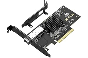 10Gb SFP PCIe Network Card with Intel 82599(X520-DA1) Controller, VIMIN 10G Ethernet Adapter NIC with Single 10Gbps SFP+ Port