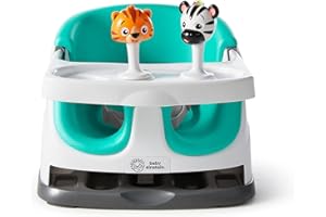 Baby Einstein Dine & Discover Multi-Use Booster Feeding & Floor Activity Seat with Self-Storing Tray