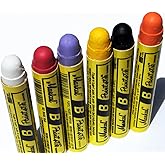 Markal B Paintstik Solid Paint Hobo Marker Set of 6 Vibrant Colors