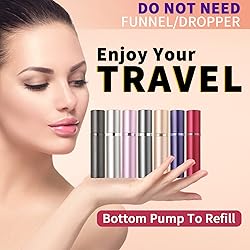 WHOHAO Perfume Atomizer Bottle(5ML), Refillable