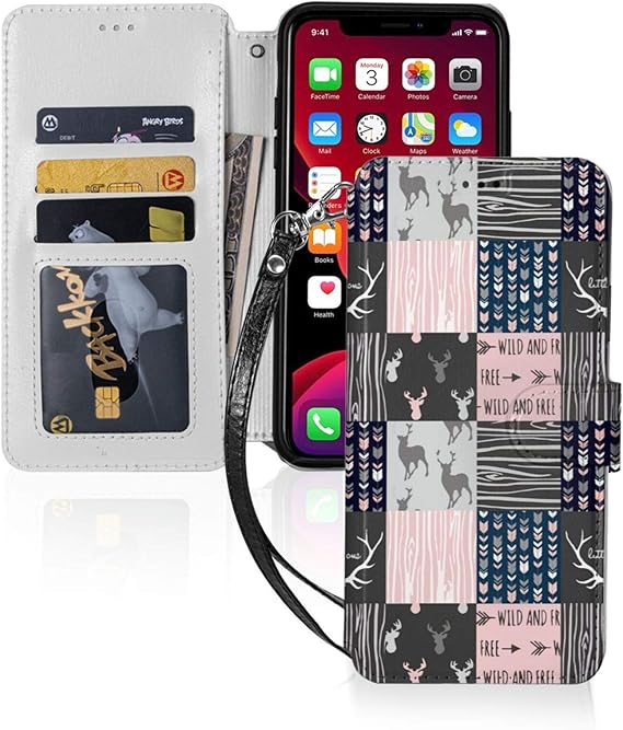 Amazon Co Jp Iphone 11 ケース 鹿のシルエット Deer Silhouettes 手帳型 アイフォン 11 Caseカード入れ ポケット 財布型 内蔵マグネット カバー 軽量 人気 Iphone 11 スマホケース の男と女 携帯 ケース カバー 擦り傷防止 高級感 高耐久 ファッション かわいい