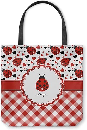 gingham tote bag
