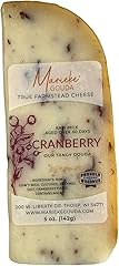 MARIEKE Cranberry Gouda Wedge, 5 OZ
