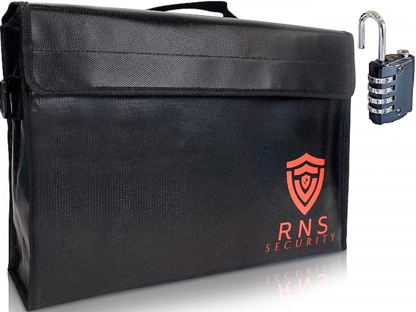 Fireproof document BagsLarge Fire Proof Lock BoxPortable SafeLocking