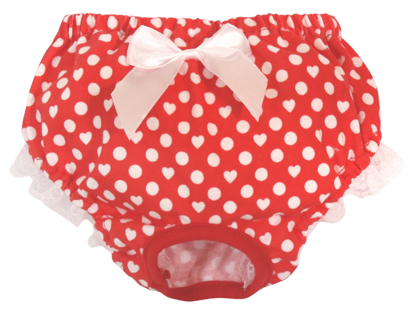 CROCI Hygienic Knickers Doggy Pants, Polka Dots, 25/30 cm, Small