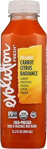 Evolution Fresh, Juice Radiance Carrot Citrus Organic, 15.2 Fl Oz