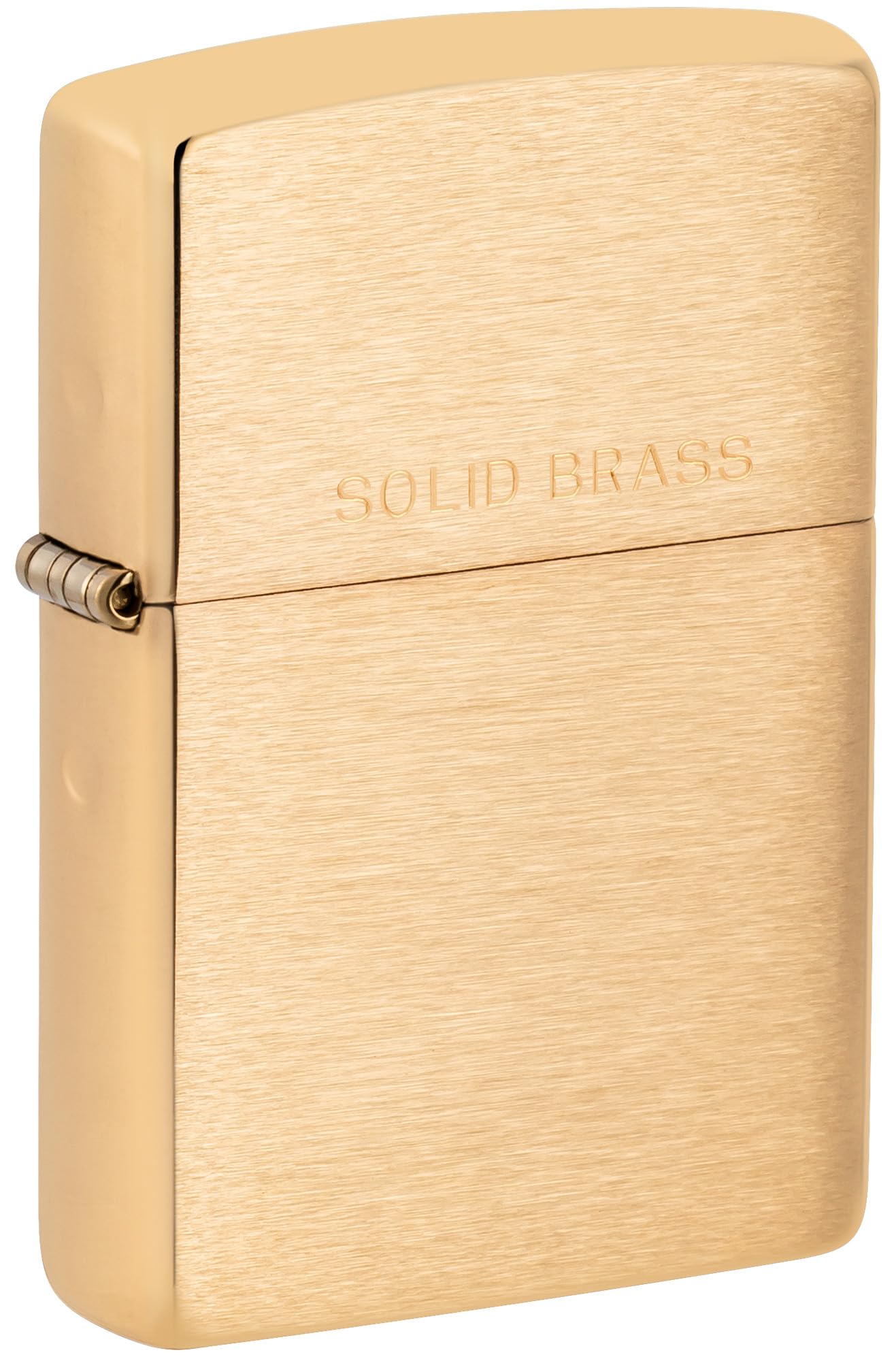 Zippo Windproof Lighter|Metal Long Lasting Zippo Lighter|Best with Zippo Lighter Fluid|Refillable Lighter| Perfect for Cigarettes Cigars Candles|Pocket Lighter Fire Starter|Classic Brushed Solid Brass
