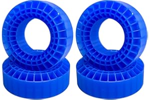 WOAEIUOS Silicone Rubber Insert Foam Fit - 1.9" Wheel Tires 118-122mm Foam Fit for 1/10 RC Crawler(Color: Blue)