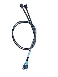 DiliVing SlimSAS 8X to 2*MiniSAS HD 4X,SFF-8654