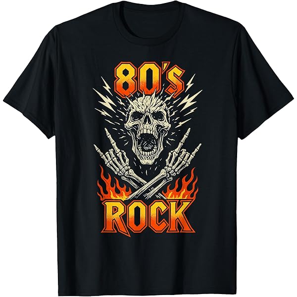 Amazon.com: Rock T Shirt - Vintage Band Concert 60s 70s 80s Retro