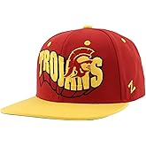 USC Trojans NCAA Officially Licensed Hat Flat Snapback Z11 Retro Flashback Team Color