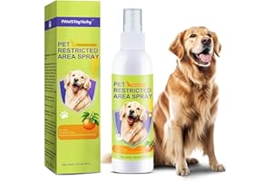 PAWSToyTechy Cat Deterrent Spray for Peeing, Effective Dog Deterrent Spray for Furniture, Pee Corrector Spray, Training Spray for Furniture, Indoor & Outdoor Safe for Pet & Human, 4 oz / 120 mL
