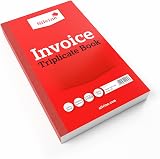 Silvine Triplicate Invoice Book 1-100 with Index Sheet 210x127mm view 2