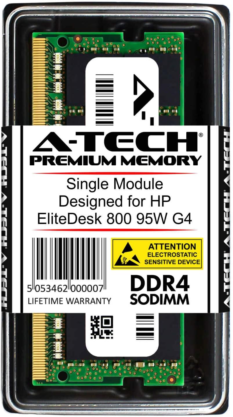 A-Tech 16GB RAM for HP EliteDesk 800 95W G4 | DDR4 2666 SODIMM PC4-21300 1.2V 260-Pin Memory Upgrade Module