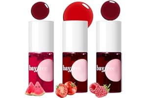 bayfree Lip Tint Stain Set, Lip Stain Long Lasting Waterproof, Lightweight, Non-sticky, Transfer-Proof, Matte Finish Lip Make