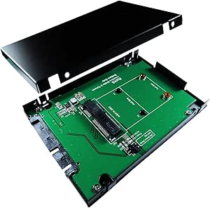Ztc Sky 2 5 Enclosure Msata Ssd Half Or Full Size To Sata Iii Board Adapter 520mb S 6 0gb S Model Ztc En007 Computers Accessories Amazon Com