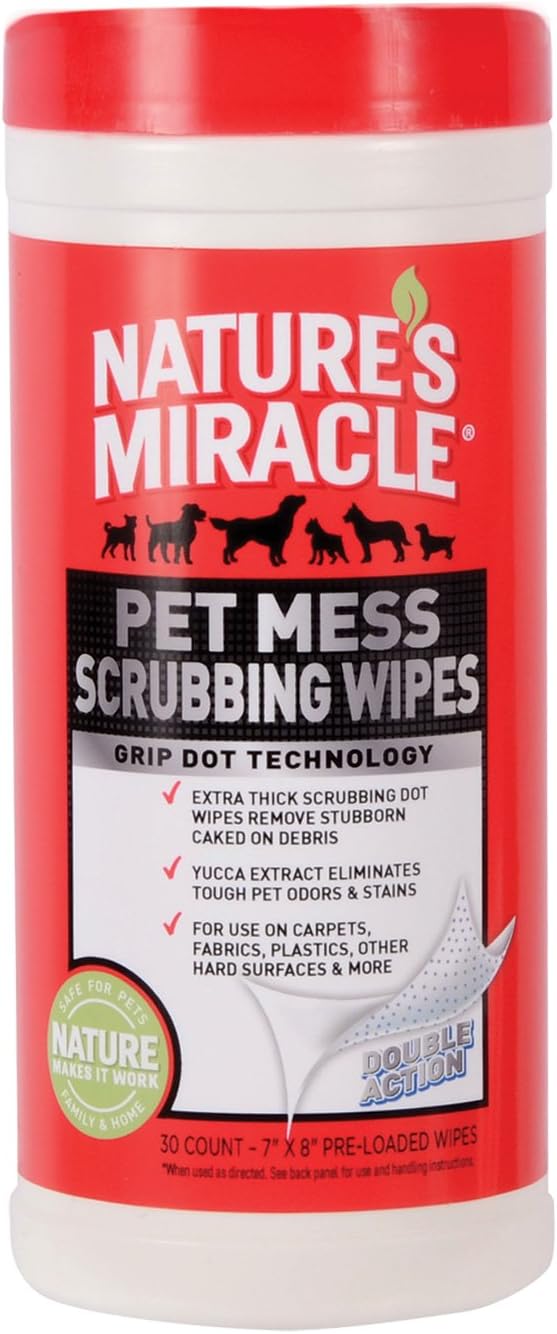 nature's miracle pet wipes