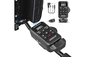 Updated Wireless Camcorder Remote Control Zoom Controller with LANC or Remote Jack (2.5 mm),Lens Zoom Focus Iris Camera Contr