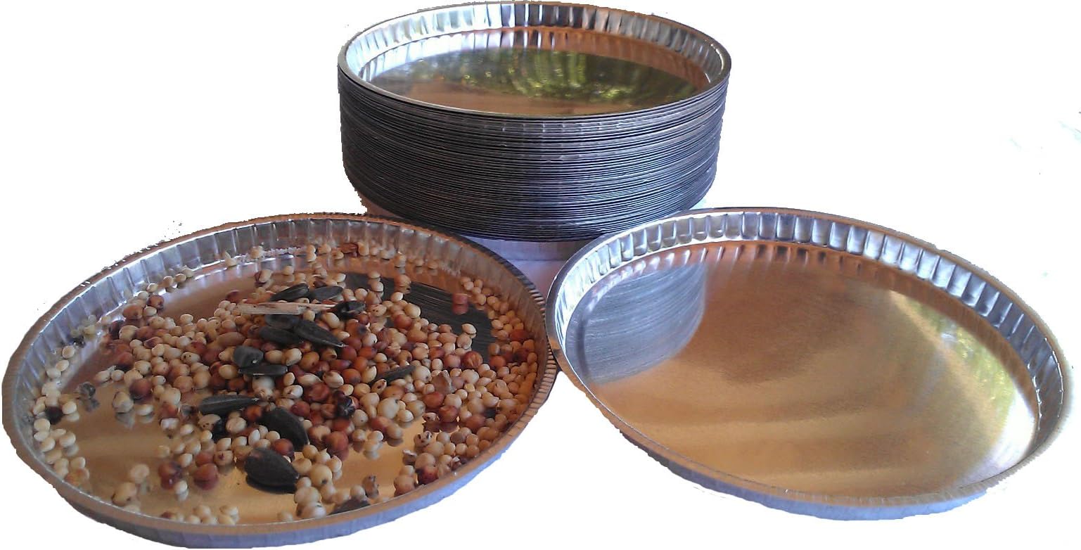 Nevada Weighing™ Brand AD500 Disposable Aluminum Weighing Dish/Pans - 90mm Size - 1 Case of 500 Pans